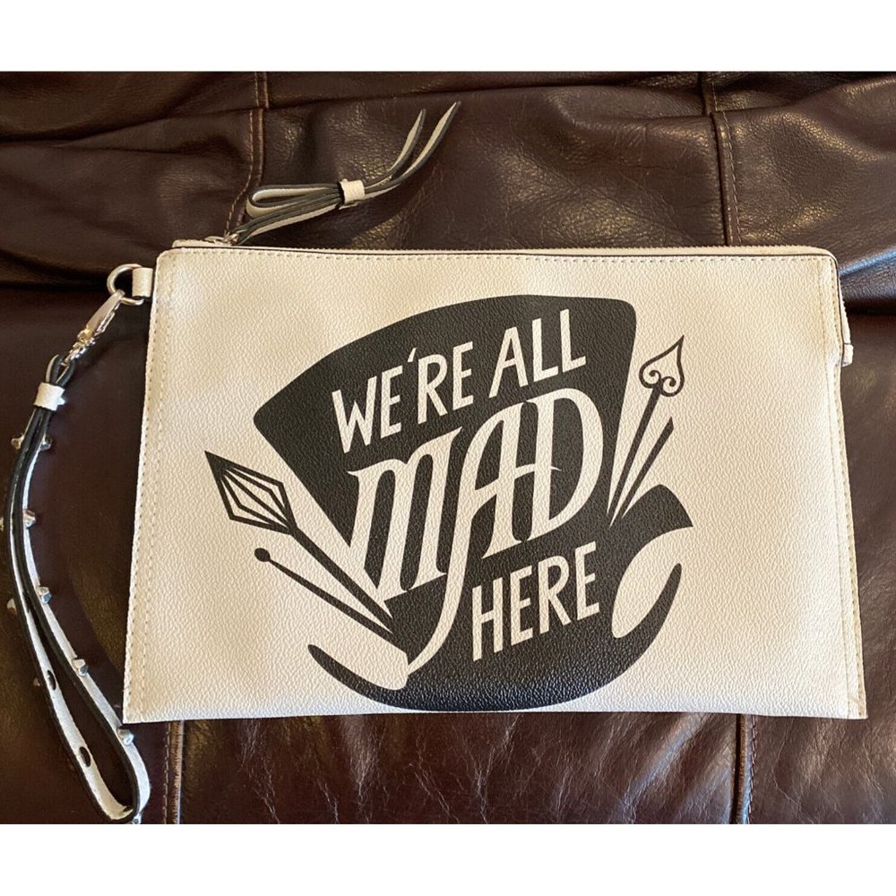 Disney Alice Through The Looking Glass Wristlet  Colleen Atwood Mad Hatter